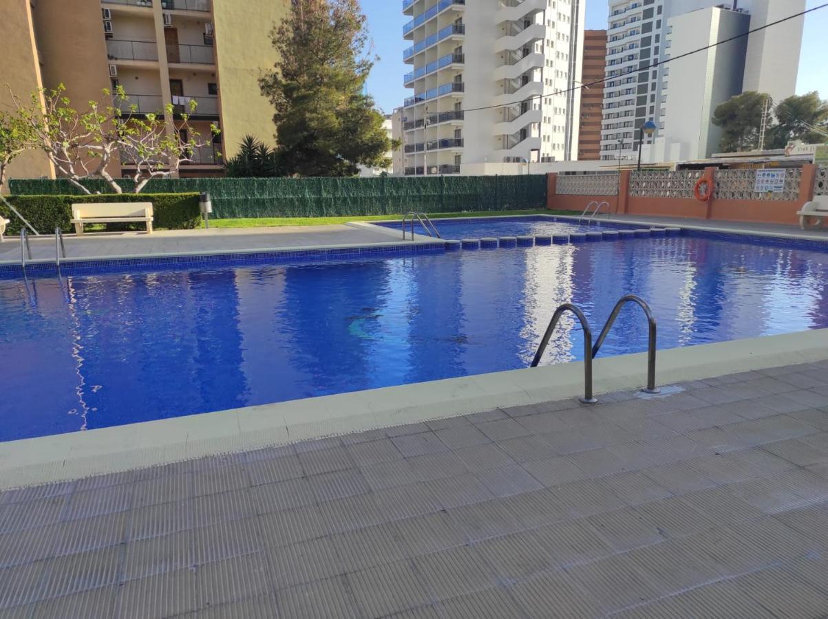 Estudio Reformado Y Centrico Con Piscina Y Wifi Acepta Mascotas Benidorm Exterior foto